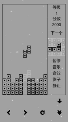 经典俄罗斯方块黑白版免广告版下载4